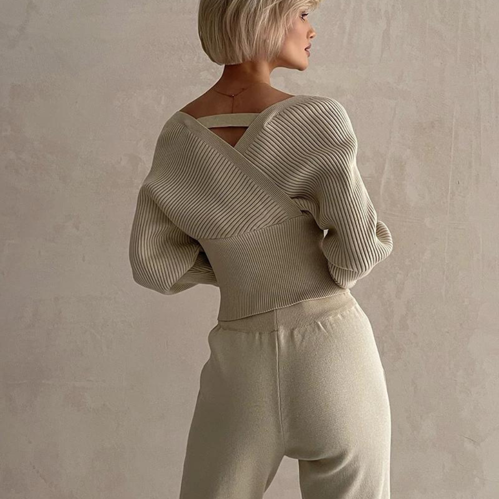 Conjunto Feminino Tricô