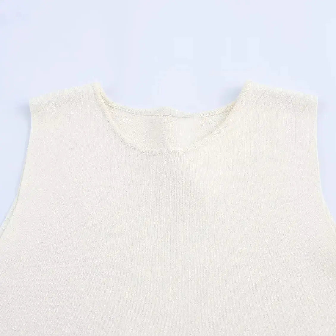 Blusa Feminina Colete com Botão