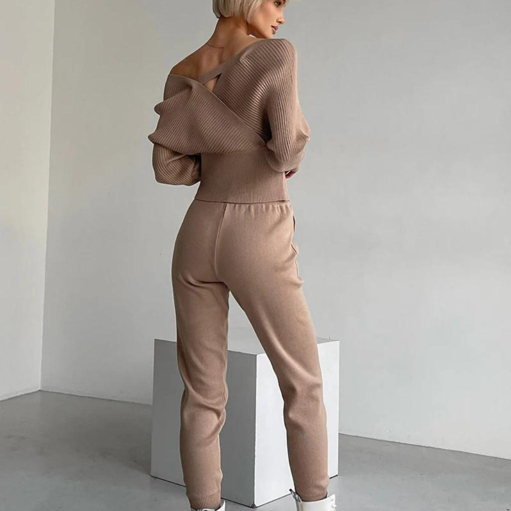 Conjunto Feminino Tricô