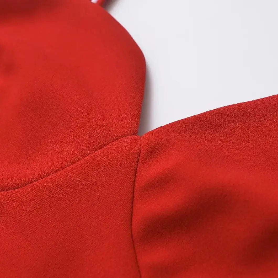 Vestido Feminino de Alça Fina