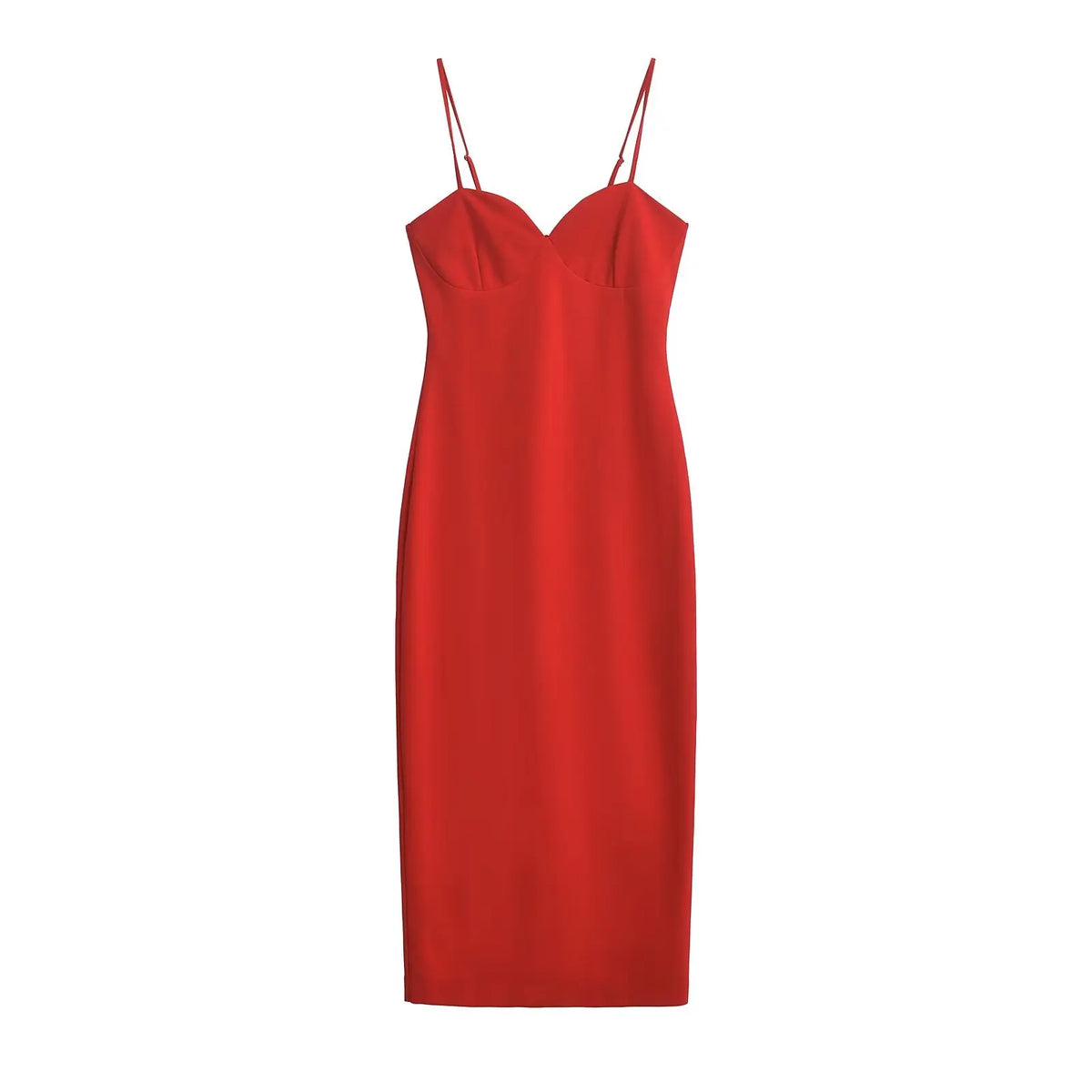 Vestido Feminino de Alça Fina