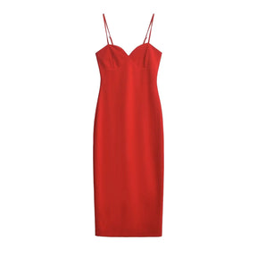 Vestido Feminino de Alça Fina