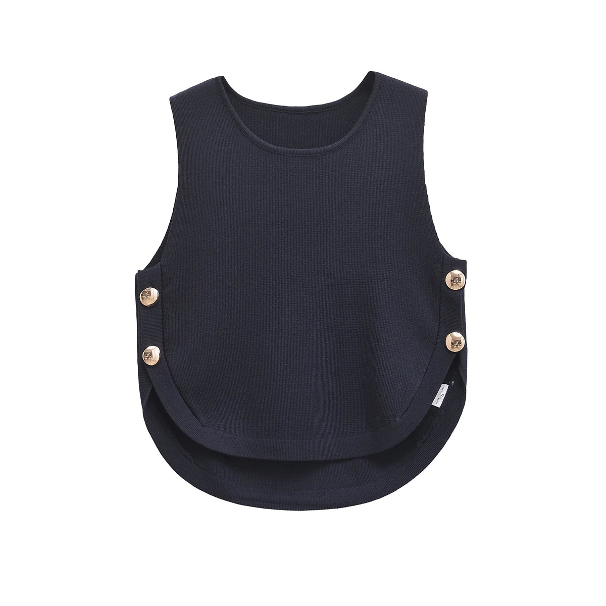 Blusa Feminina Colete com Botão