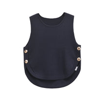 Blusa Feminina Colete com Botão