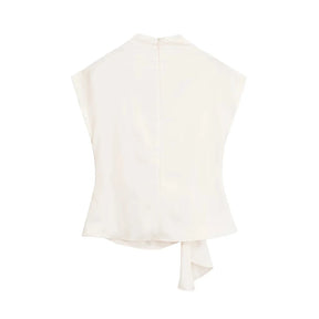 Blusa Feminina com Amarração Lateral