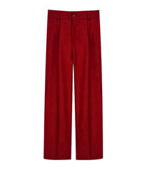 Calça Feminina Social Cintura Alta Alfaiataria